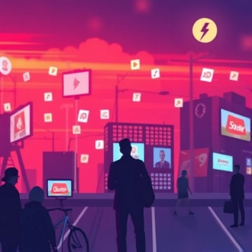 Traffic apocalypse visualization showing declining platform engagement