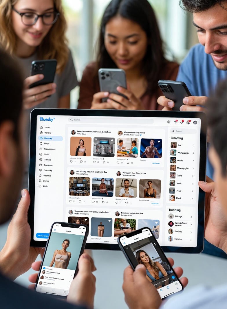 Opt-in adult content labels on Bluesky