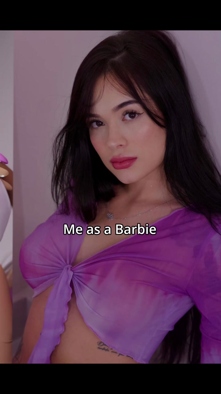 Awww 💜💜 #trend #barbie #filter porn video - Secreto Mio