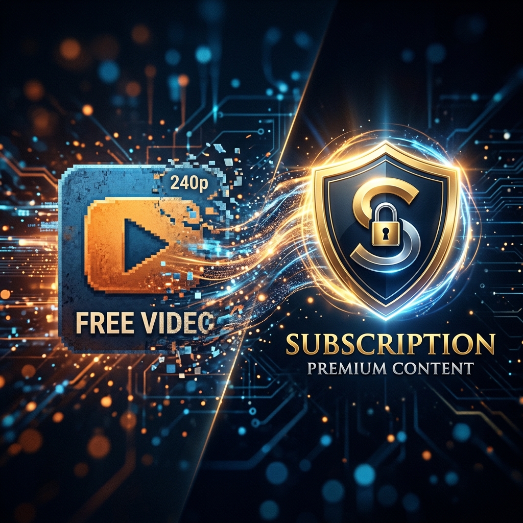 Premium content transition