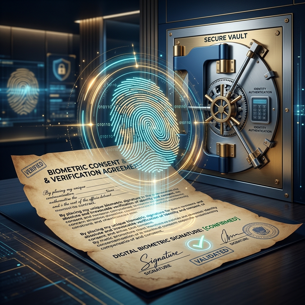 Biometric secure verification